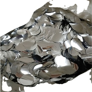 2.5cm Confetti <span class=keywords><strong>argento</strong></span> metallizzato all'ingrosso - Product Image 3