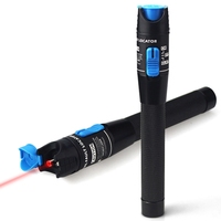 Vente chaude 10MW compteur de puissance optique localisateur de défauts visuels stylo laser à fibre testeur de câble de Source de lumière rouge