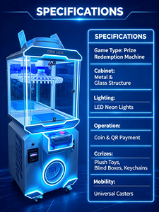 <span class=keywords><strong>Machine</strong></span> de jeu à prix avec carte mère stable, modèle Good Luck Commercial Hook Prize Game, garantie usine 1 an, armoire de jeu à prix pour salle d'arcade - Product Image 2