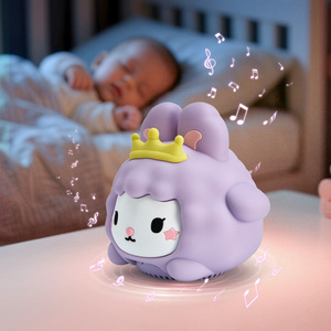 Đèn ngủ cho trẻ em phòng thỏ dẫn đèn bàn cho trẻ em Kawaii ánh sáng trẻ em đèn Bluetooth âm thanh - Product Image 2
