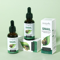 Sérum au collagène d'escargot éclaircissant, anti-âge, anti-acné, blanchissant, réparateur, essence pour le visage, filtrat de sécrétion d'escargot, acide hyaluronique