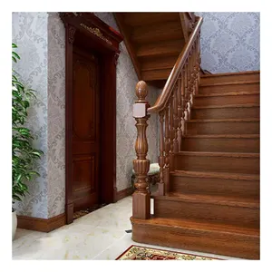 Indonesian merbau Waterproof hardwood stair tread & stair riser traditional style full solid stair flooring with high quality