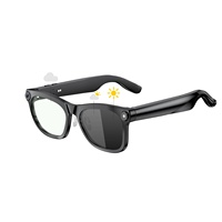zl Lunettes intelligentes à monture fine les plus vendues, caméra 8MP, capture photo et vidéo, traduction IA, assistant vocal, musique sans fil