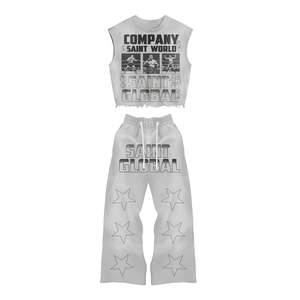 Chándales Casuales para Hombre de Alta Calidad al por Mayor, 100% Algodón Transpirable, 500GSM, Ropa Deportiva, Nueva Moda, Estilos Más Vendidos - Product Image 3