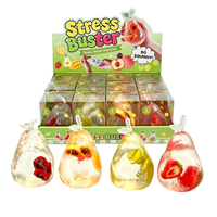 Jouets Squishy Fruitées Géantes Vaseline à Faible MOQ, Jouets Squishy Fraise en Gros, Jouets Anti-Stress Squishy avec Boîte