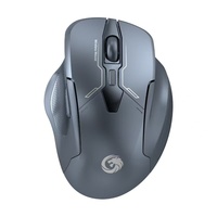 Pabrik OEM 2.4G Mouse BT nirkabel Dual Mode dapat diisi ulang tidak berisik mouse untuk komputer esports games