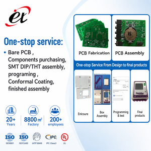 Placa de Circuito Impreso PCBA Personalizada de la Marca ET, Material FR-4, Certificación RoHS ISO, Acabado Superficial ENIG, Placa Base para Automóviles y Computadoras Portátiles - Product Image 2