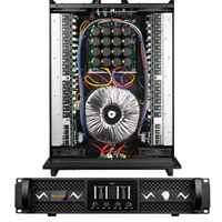 Amplificador de Potencia Profesional Clase D de 4 Canales y 2U de la Serie RS, Digital, Montable en Rack, para Sistemas de PA, DJ y KTV