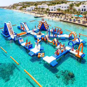 Parc aquatique gonflable Jooloog, aire de jeux aquatiques flottante, monde aquatique pour complexe hôtelier - Product Image 4