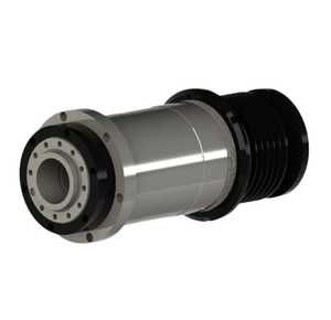 Husillo de torno A2-6 de 200 mm y 4000 rpm con transmisión por correa, con rodamientos BT30/BT40 y orificio pasante para motor, para máquinas de torneado - Product Image 3