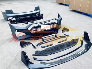 Prodotti di fabbrica Bodykit per <span class=keywords><strong>AUDI</strong></span> <span class=keywords><strong>A6</strong></span> S6 C8 <span class=keywords><strong>2019</strong></span> + RS6 Style Body kit paraurti anteriore posteriore con tubi di scarico - Product Image 5