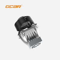 Lente de Proyector Bi-LED GCAR Super Brillante R5 Max TIR Prism 65W de Alto Lumen, 2.5 Pulgadas, Faro Delantero Universal para Automóviles y Motocicletas