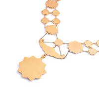 Collier Médaille Personnalisé en Alliage de Zinc Créatif, Gravure Durable, Cadeaux de Récompense en Gros
