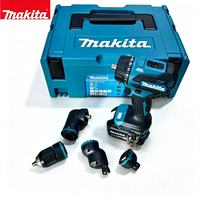Makita DDF491 Perceuse-visseuse électrique multifonction rechargeable, perceuse d'angle, kit multifonction combiné