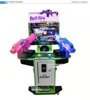 Prix usine 2 joueurs Machine d'arcade à pièces jeu de tir d'extermination d'extraterrestres en ligne pour les enfants