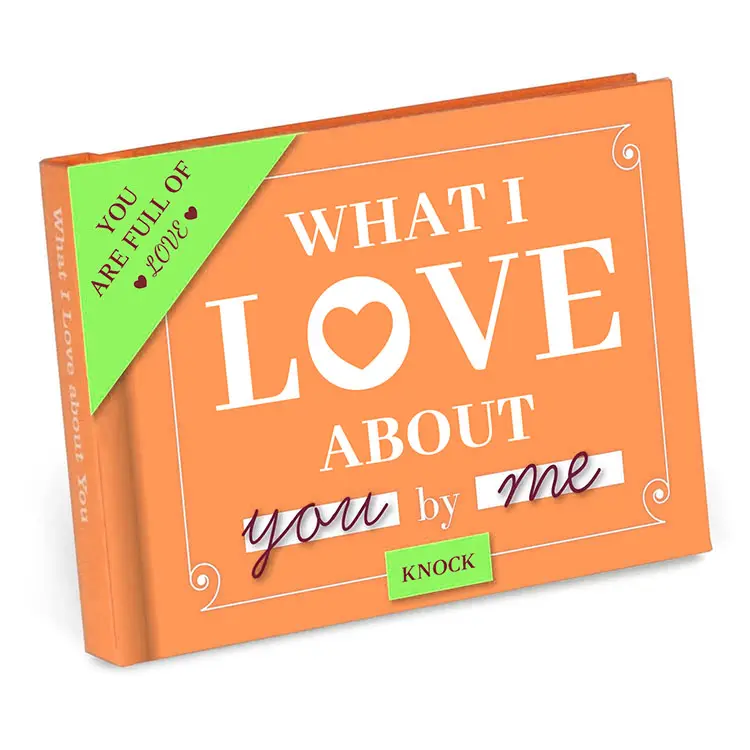 Full of love What I Love about You Book Gift Journal Custom Journal Book Printing 4.5 x 3.25 Inches Mini Notebooks
