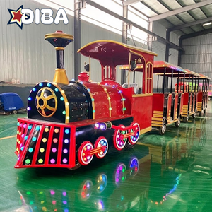 Solutions personnalisées : Train électrique sans rails pour aire <span class=keywords><strong>de</strong></span> jeux, longueur totale 13 mètres - Product Image 2