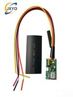 Pelacak GPS Mini PCB 4G Pintar Mudah Disembunyikan Pelacakan Waktu Nyata GPS J17SA untuk Sepeda Motor