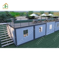 Expédition depuis la Chine : Kit de maison modulaire pliable et extensible de 20 pieds et 40 pieds, type cabine, maison conteneur pliable