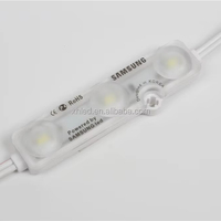 Module LED Samsung 12V 1,5W, couleur unique, étanche, SMD5730, module LED à injection avec design coréen