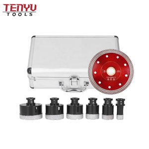 Kim cương <span class=keywords><strong>tip</strong></span> lỗ Saw kim cương khoan bit cho đá granit đá cẩm thạch sứ máy xay thủy tinh gạch lỗ Cutter bit - Product Image 1