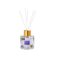 Diffuseur de parfum en verre avec feuille d'or et d'argent de luxe, longue durée, meilleure vente AIKUN, avec répulsif contre les moustiques et parfum DIY
