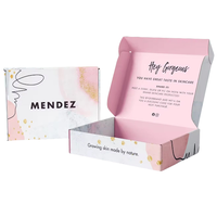 Cadeau en carton pour chaussettes Boîte postale Papier Carton conception personnalisée Emballage de chaussettes Boîtes rigides Emballage de boîtes postales d'expédition ondulées