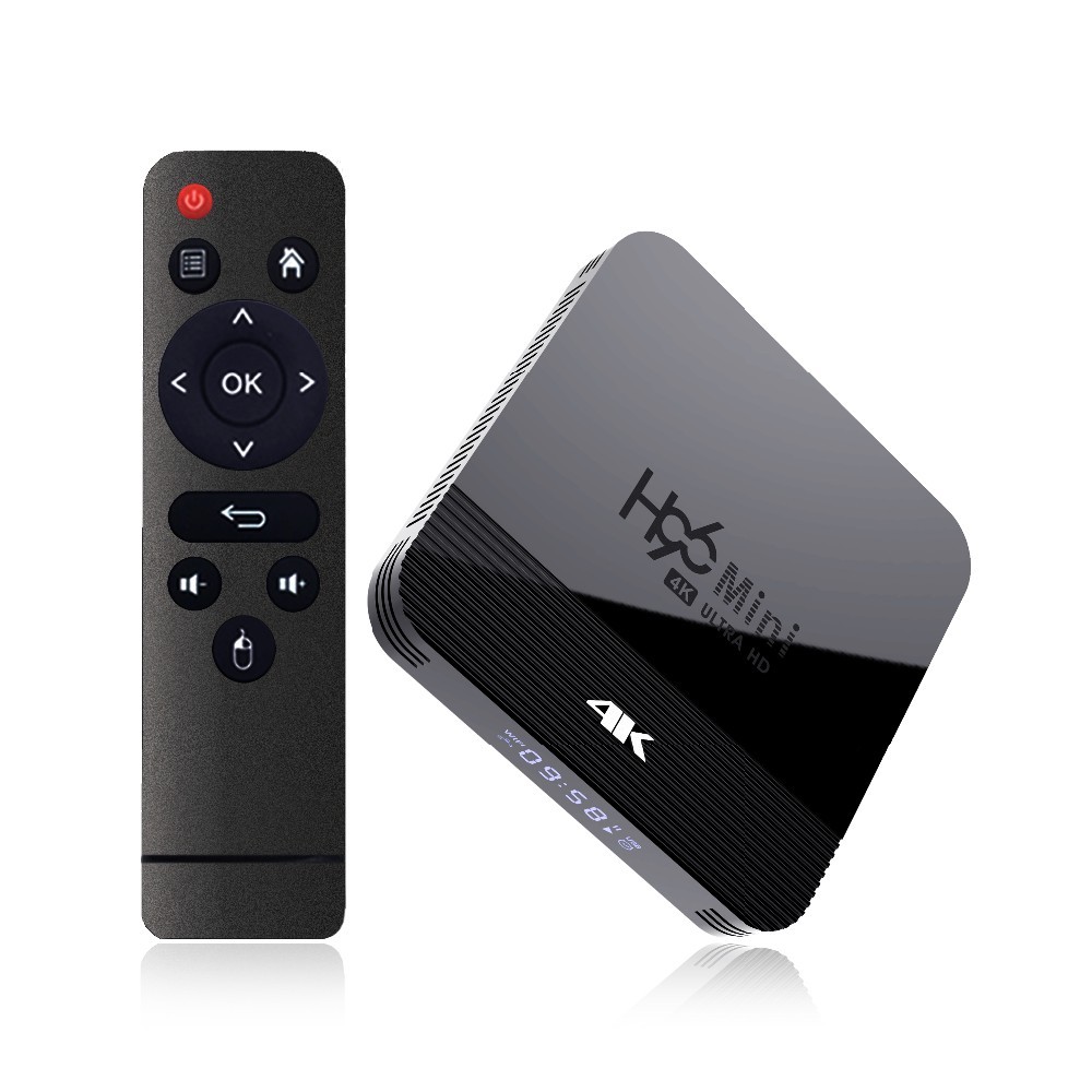 H96 Mini H8 Android 9,0 Dispositivo de TV inteligente 2GB 16GB 2,4G/5G Wifi 4K Youtube reproductor de medios BT4.0 4K