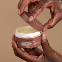 Nesanda beurre corporel hydratant pour hommes beurre de karité nourrissant en profondeur eau de Cologne baume corporel pour peau sèche soins corporels longue durée OEM