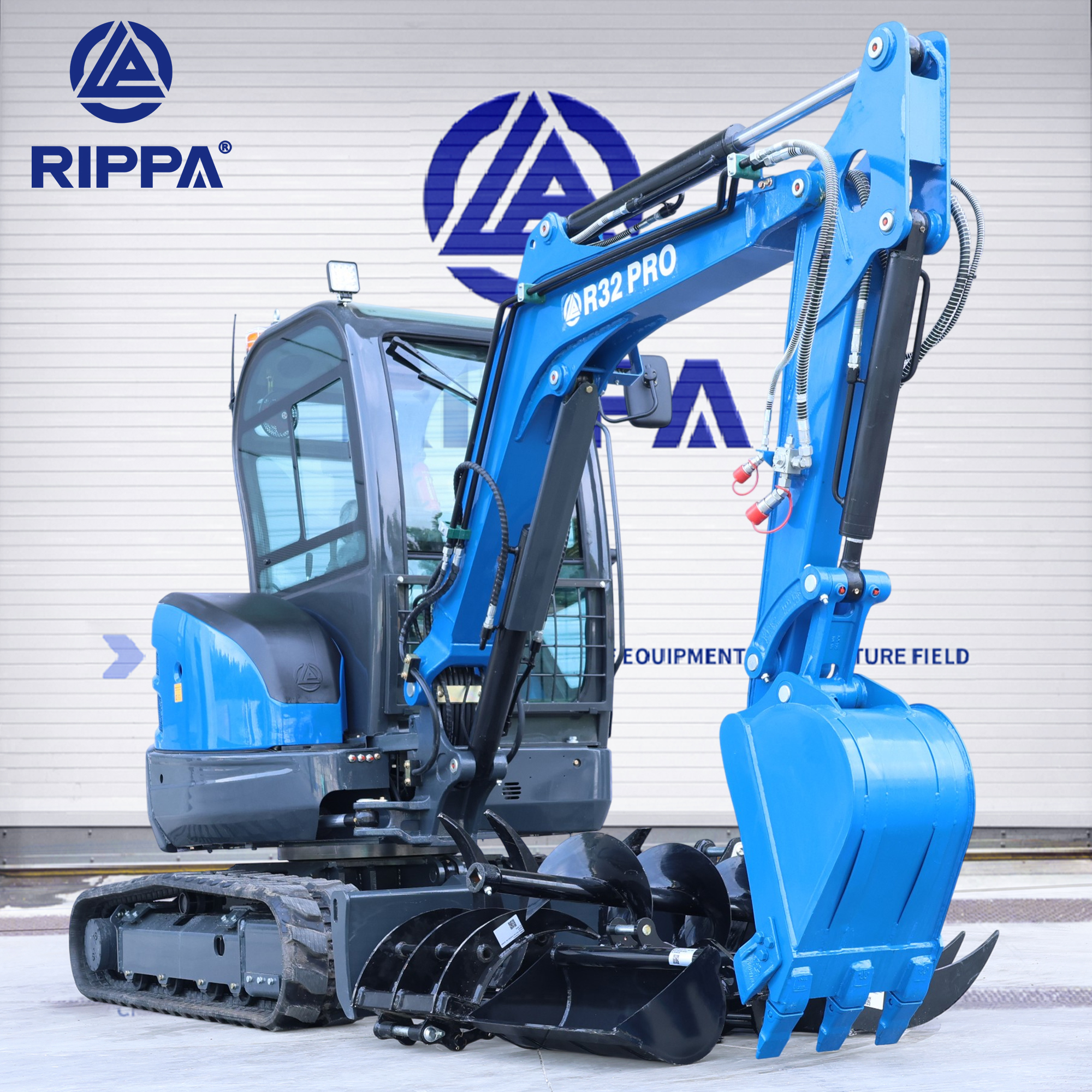 RIPPA небольшой экскаватор Землеройная техника Kubota мини-экскаватор 3.5ton фермерский мини-экскаватор для продажи