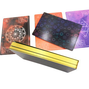 ไพ่ทาโรต์และไพ่พยากรณ์ขอบทองทนทานแบบกำหนดเอง พิมพ์บนกระดาษอาร์ตหนา ผลิตในประเทศจีน - Product Image 1