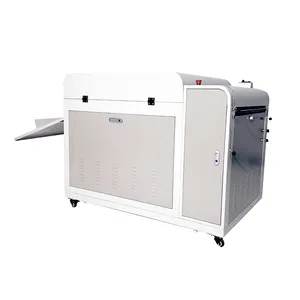 Double100 650Mm Fast Speed Uv Varnish Coating Laminating Machine For Digital Print Double 100 High Speed Primer Coating Machine