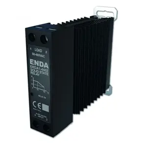 Relé de Estado Sólido ERDA1-240Z Ray Montaj SSR 40A, Entrada de 8-30V CA/CC, Salida de 24-320V CA ENDAC - Product Image 1