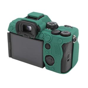 Funda Protectora de Silicona Suave con Textura de Lichi para Todo el Cuerpo, Antigolpes, para <span class=keywords><strong>Sony</strong></span> <span class=keywords><strong>Alpha</strong></span> 7 V ILCE7M5 - Product Image 2