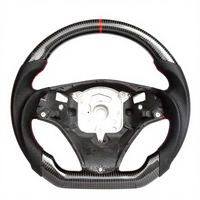 Volant de direction personnalisé YLC pour Série 3 335i E90/E91/E92/E93, cuir moderne simple à 4 branches, modification 2000-2007