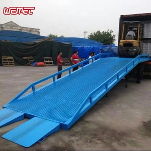 6 8 10 12 15 tấn di động tải đoạn đường nối thiết bị kho Xe Nâng Container đoạn đường nối - Product Image 4