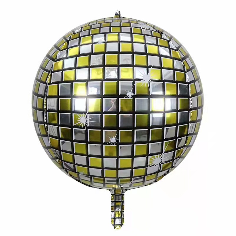 Ballons D'anniversaire, 9 Ballons Disco Ball, 22 Pouces 4D