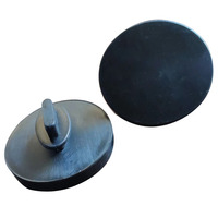 Support en caoutchouc tourné OEM en promotion, fabriqué au Shandong pour pièces agricoles, usinage CNC, noir, certifié ISO9001, emballage en sac poly et carton
