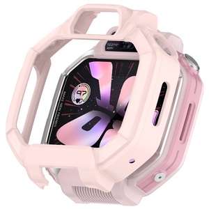 Coque de protection rigide en PC creux avec film en verre trempé pour Huawei Watch Kids <span class=keywords><strong>X1</strong></span> Pro - Product Image 3