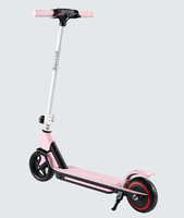 Patinete Eléctrico para Niños, de 6 a 14 Años, Motor de 130 W, 3 Velocidades 8 km/h, 12 km/h, 14 km/h, y Luces LED, Certificado
