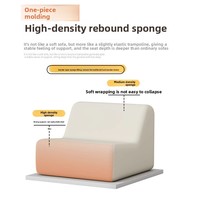 Fauteuil paresseux individuel en velours côtelé, style minimaliste moderne, pour salon, petite chambre ou comme siège tatami, idéal pour se reposer et dormir
