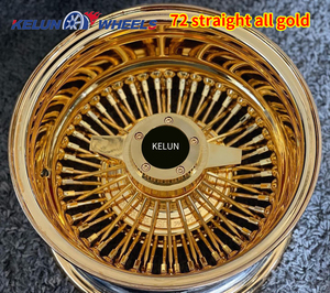 ล้อแม็กซ์ 13 นิ้ว 5x114.3 ล้อซี่ลวดสีทอง ล้อซี่ลวดขอบขาว ยางขอบขาว KELUN ล้อซี่ลวด - Product Image 3