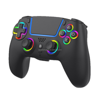 Manette de jeu sans fil BT 1000 mAh PS5250 pour console de jeu PS5 Slim Pro avec joystick à effet Hall et déclencheur, et effet lumineux RGB