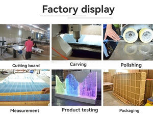 Xinlitu kapalı yapay şelale çeşme yeni tasarlanmış duvara monte aydınlatma su dans kabarcık duvar dekorasyon paneli - Product Image 2