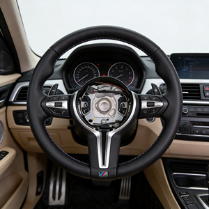 Volant sport en fibre de carbone sur mesure compatible BMW <span class=keywords><strong>E</strong></span> Chassis F30 F10 3er 5er - Product Image 1