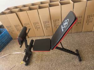 Banco de fitness plegable con función de silla reclinable, para press de banca, máquina de remo y ejercitador abdominal para abdominales - Product Image 5