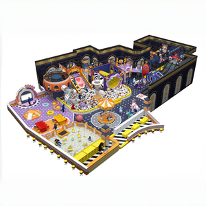 Customized Designed Commercial <b>Indoor</b> Soft Playground Equipment Ball Pit <b>Slides</b> Area for Kids Children's Soft Play Center - Product Image 5