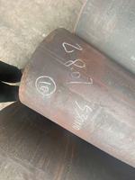Tubo Redondo de Acero Laminado en Frío de Gran Diámetro A36, Tubería de Acero al Carbono con Acabado Negro para Construcción