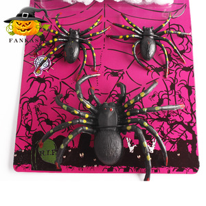 Set de Telarañas para Decoración de Halloween, Accesorios de Araña Negra de Algodón, Uso Interior y Exterior 3020 - Product Image 1