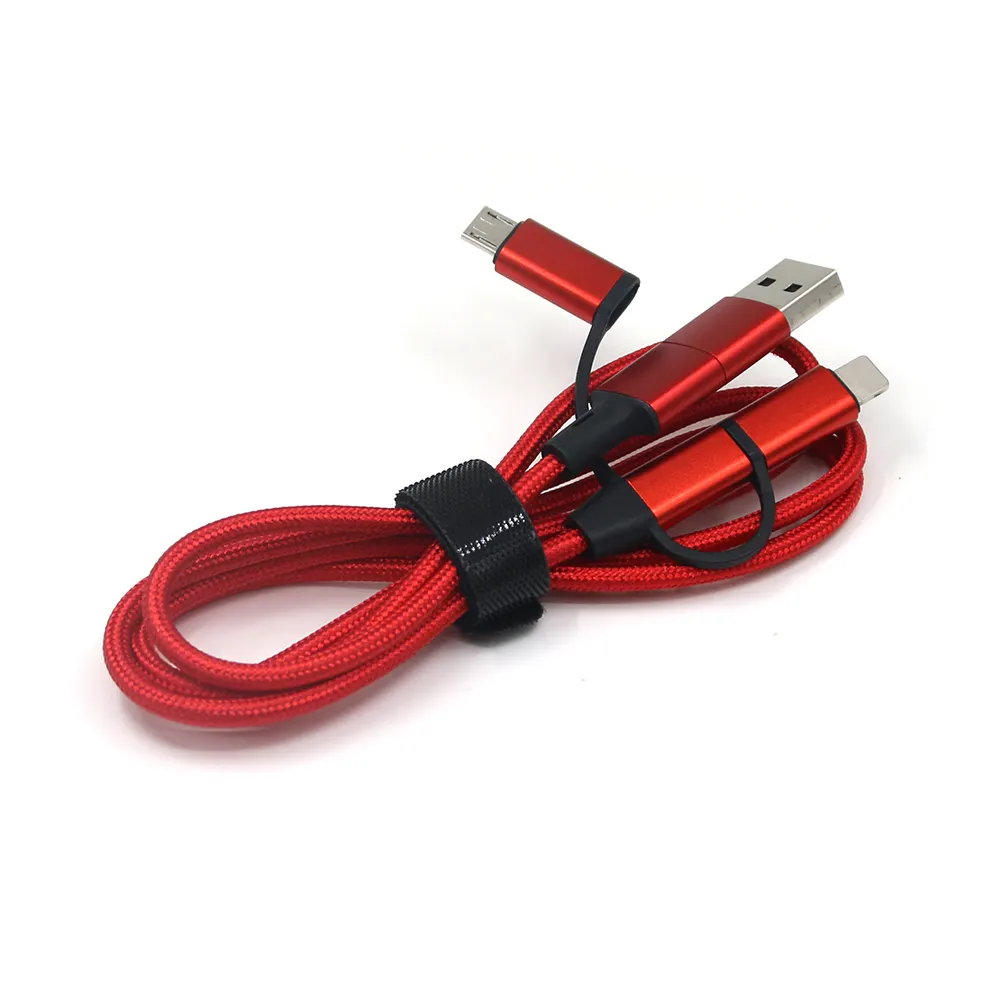 2023 Heimreise kabel 2A 5-in-1-Kombikabel Tragbare 100-cm-USB-Datenleitung für ISO